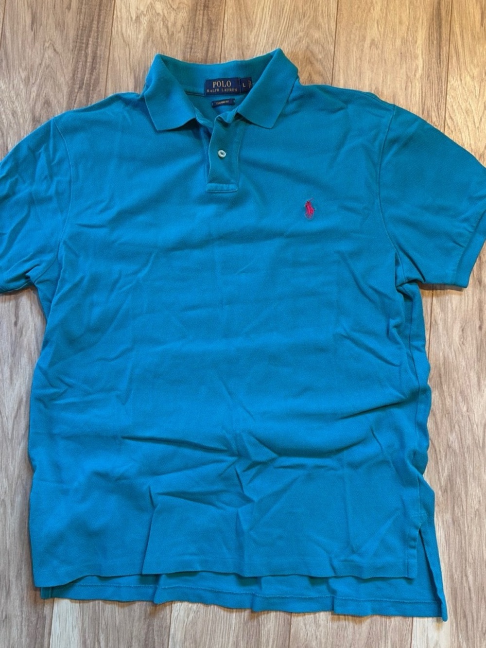 Polo by Ralph Lauren Teal Classic Short-Sleeve Polo